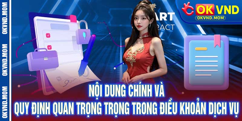 điều khoản dịch vụ